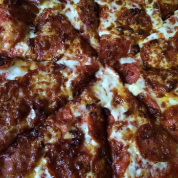 Gateway Pizza-N-Subs - Pepperoni and bacon pizza! It was delicious:) - Pizza Near Me - Merced, California