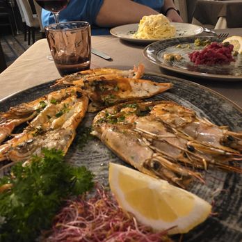 Santa Cristina al Quirinale - Prawns, tartare and Almafi pasta. This was amazing! Why aren't more people here?!?! - Italian Near Me - Rome, RM Santa Cristina al Quirinale - Prawns, tartare and Almafi pasta. This was amazing! Why aren't more people here?!?! - Italian Near Me - Rome, RM