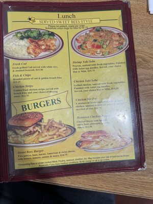 Menu photo 2 Sweet Bees Restaurant Yakima, WA Menu photo 2 Sweet Bees Restaurant Yakima, WA