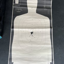 Shoot Safe Learning - Not bad for not shooting 3 years or so.