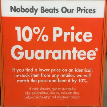 The Home Depot - This store display ad only has 3 lines of disclaimer, which are not in microscopic fine print. What a contrast! (to what you see on TV ads) - Hardware Stores Near Me - Bellevue, Washington The Home Depot - This store display ad only has 3 lines of disclaimer, which are not in microscopic fine print. What a contrast! (to what you see on TV ads) - Hardware Stores Near Me - Bellevue, Washington