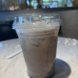 Roast Coffee Shop - Toasted black sesame dark chocolate mocha