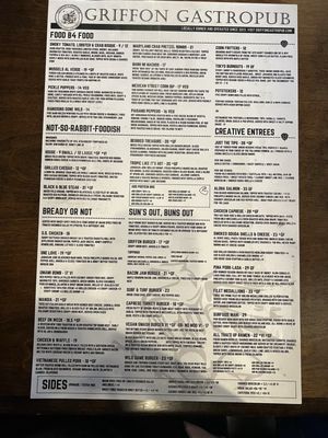 Menu photo 8 The Griffon Gastropub Niagara Falls, NY Menu photo 8 The Griffon Gastropub Niagara Falls, NY