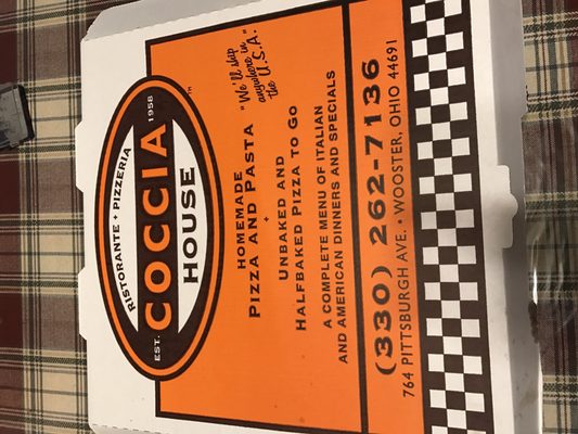 Menu photo 1 Coccia House Pizza Wooster, OH Menu photo 1 Coccia House Pizza Wooster, OH