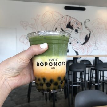 Bopomofo Cafe - Carrot matcha latte - Bubble Tea Near Me - San Gabriel, California Bopomofo Cafe - Carrot matcha latte - Bubble Tea Near Me - San Gabriel, California