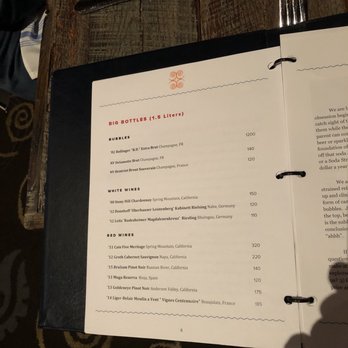 Caracol - In case you want to spend a mortgage payment on a bottle of "bubbly".... - Seafood Near Me - Houston, Texas