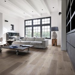 Eco Friendly Flooring - Vintage white Oak, prefinished smoked and oiled engineered floor