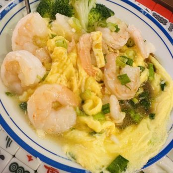 Mabu Hong Kong Cafe - Garlic shrimp with scrambled eggs - Chinese Near Me - New York, New York