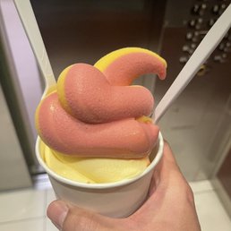 all the flavors mixed. Dole whip.