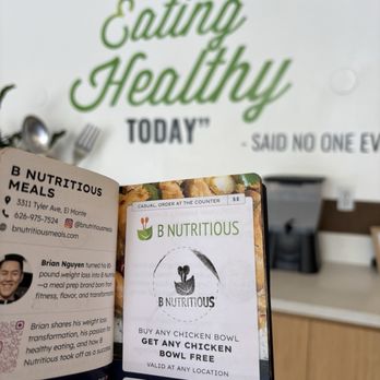 B Nutritious - Asian Fusion Near Me - El Monte, California