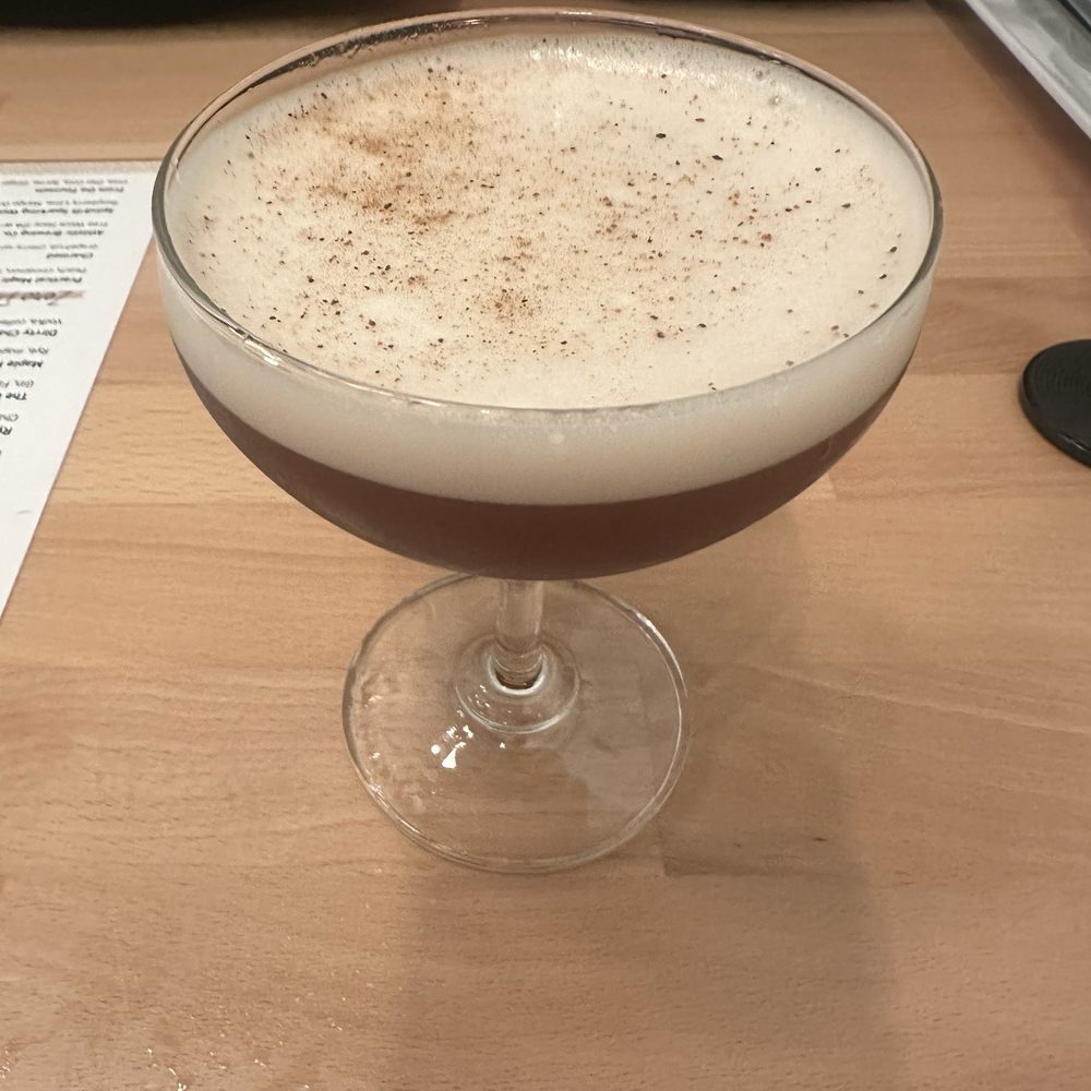 42N at The Flats - Dirty Chai cocktail - Brewpubs Near Me - Buffalo, New York