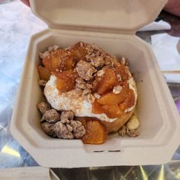 Peach cobbler Peach cobbler