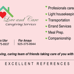 Love And Care Caregiving Services