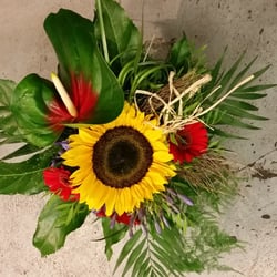Blumen Grün Punkt