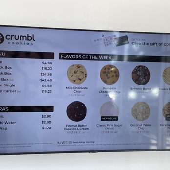 Crumbl - Oxnard - Menu - Bakeries Near Me - Oxnard, California Crumbl - Oxnard - Menu - Bakeries Near Me - Oxnard, California