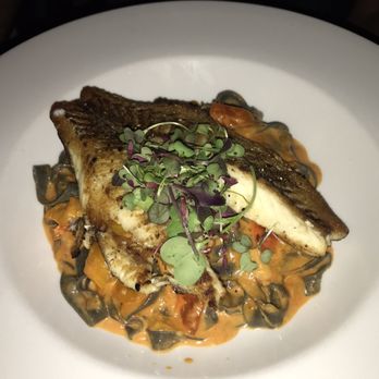 Nine One Five - Squid ink pasta with local fish - New American Near Me - Key West, Florida