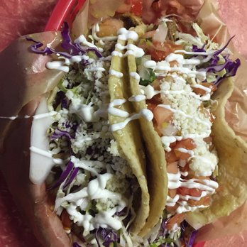 Tiki Tacos - Their tacos are the size of 3 street tacos and SO delicious! Officially my favorite Kauai Taco joint. The corn tortillas are thick. - Mexican Near Me - Kapaa, Hawaii Tiki Tacos - Their tacos are the size of 3 street tacos and SO delicious! Officially my favorite Kauai Taco joint. The corn tortillas are thick. - Mexican Near Me - Kapaa, Hawaii