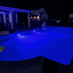 Juliano's Pools - Night swimming, this picture doesn't do it justice