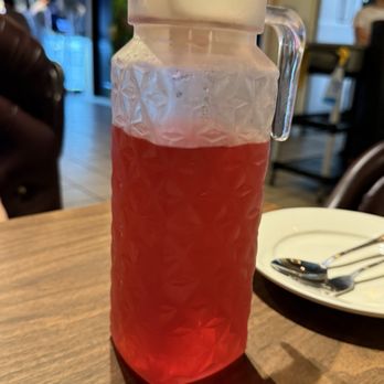 Shashlik House - They call it "Kompot" I call it syrup with lots of water. Seeetened water. - Uzbek Near Me - New York, New York