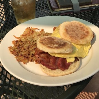 The Rustic Table - Bacon and egg muffin - New American Near Me - Emigrant Gap, California