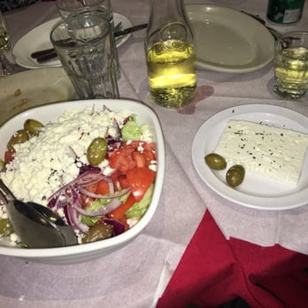 Stamatis Restaurant - Greek salad and fete cheese - Greek Near Me - Astoria, New York