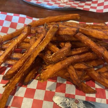Two Guys Grille - Sweet potato fries were delicious! - American Near Me - Wilmington, North Carolina