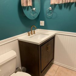 A-Group Handyman - Our work on a complete restroom renovation