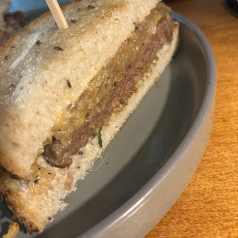 Joylark Kitchen - Signature Patty Melt with Impossible Burger - Vegan Near Me - Fairfield, Connecticut Joylark Kitchen - Signature Patty Melt with Impossible Burger - Vegan Near Me - Fairfield, Connecticut