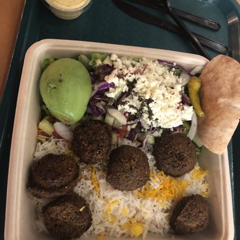 Rice Mediterranean Kitchen - Falafel Platter - Mediterranean Near Me - Miami Beach, Florida