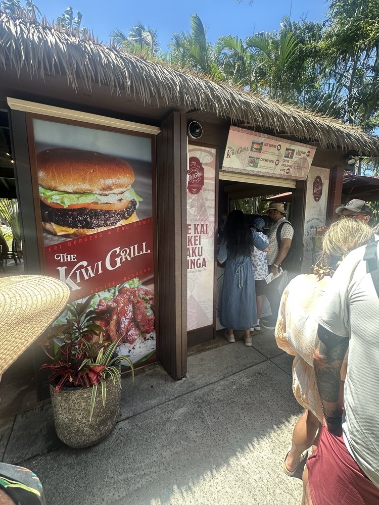 Food from The Kiwi Grill