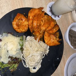 Fish Market Mar-Bella Raw Bar Grill - Shrimps and pastas, very tasty and fresh ~~~