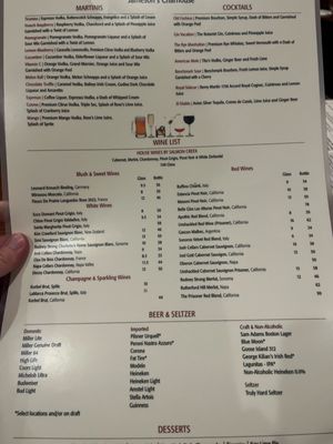 Menu photo 3 Jameson's Charhouse Mount Prospect, IL