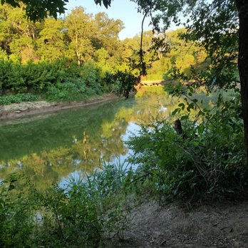 Northshore Mountain Biking Trails - View of the creek - Mountain Biking Near Me - Grapevine, Texas