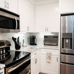 Stone Central - Remodeled kitchen with new countertops