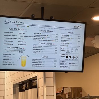 Feng Cha Tea House - Drink menu - Bubble Tea Near Me - Dublin, California Feng Cha Tea House - Drink menu - Bubble Tea Near Me - Dublin, California