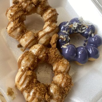 Kochi Boba - Mochi donuts: cookie butter and ube coconut - Bubble Tea Near Me - Colorado Springs, Colorado Kochi Boba - Mochi donuts: cookie butter and ube coconut - Bubble Tea Near Me - Colorado Springs, Colorado