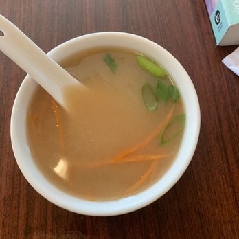 Edamame - An American Sushi Bar - Miso soup - Sushi Bars Near Me - Ardmore, Oklahoma Edamame - An American Sushi Bar - Miso soup - Sushi Bars Near Me - Ardmore, Oklahoma