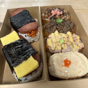 Yubu-Yubu - four different types of sushi - Korean Near Me - Edison, New Jersey Yubu-Yubu - four different types of sushi - Korean Near Me - Edison, New Jersey