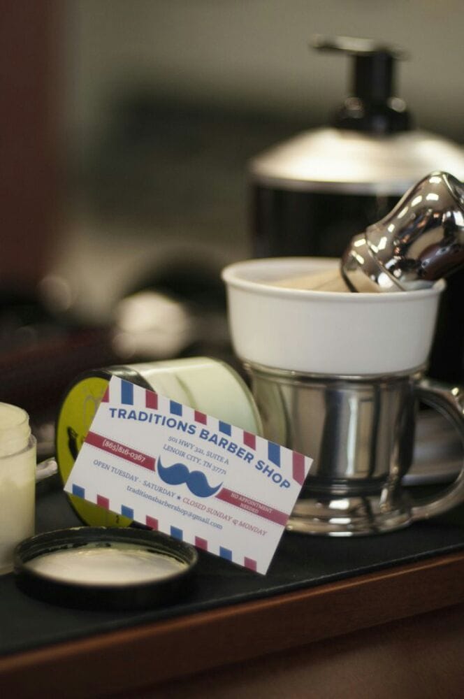 Traditions Barber Shop Logo