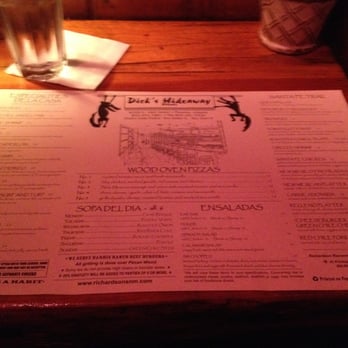 Dick's Hideaway - Dinner Menu - Breakfast & Brunch Near Me - Phoenix, Arizona