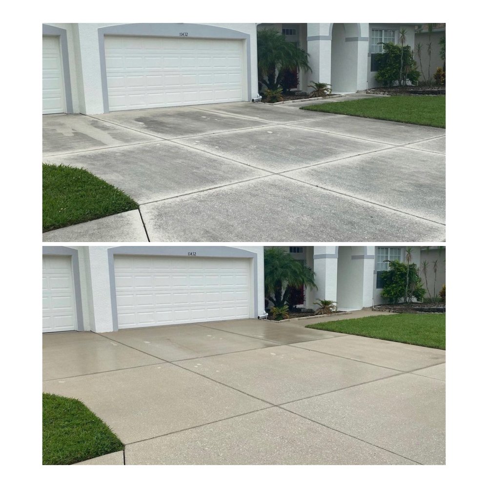 Slide of Rhino Exterior Power Washing