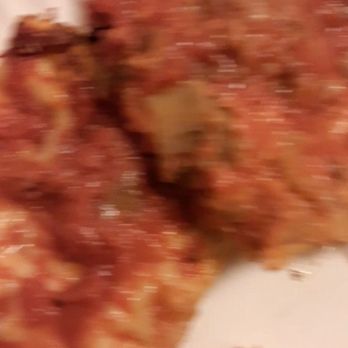 Gourmet Pizza Corporation - Blurry pic: sorry of the amount of mushrooms. - Pizza Near Me - Aurora, Illinois