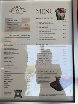 Menu photo 2 Broken Coffee - Silverado Las Vegas, NV Menu photo 2 Broken Coffee - Silverado Las Vegas, NV