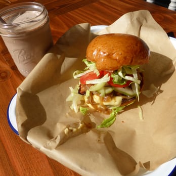 The Barn - The aforementioned burger and chocolate malt. - Burgers Near Me - Half Moon Bay, California