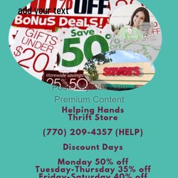 Helping Hands Thrift Store