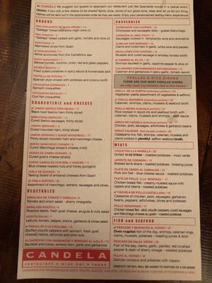 Menu photo 6 Candela Restaurant Wilton Manors, FL
