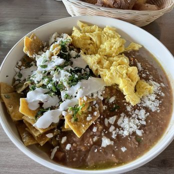 Casa Mia - Chilaquiles Green Sauce - Breakfast & Brunch Near Me - Mountain View, California