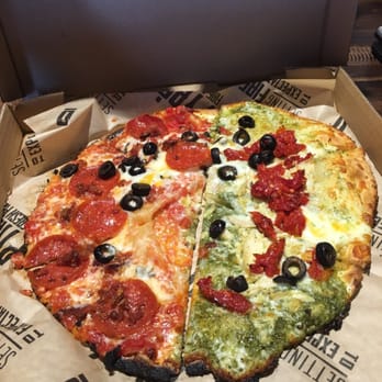 PYRO'S Fire Fresh Pizza - Half and half - Salad Near Me - Olive Branch, Mississippi