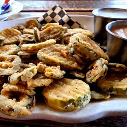 Route 99 - Battered in house jalapeños and pickles.