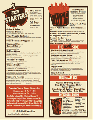 Menu photo 6 Rib Hut El Paso, TX